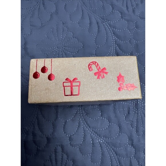 SMILEY FACE Happy Face Earrings Christmas HOLIDAY Pierced SANTA HAT Chic Gifting - Picture 3 of 8